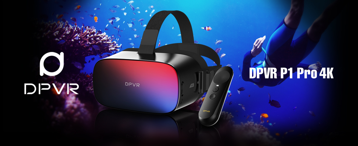 4K解像度対応 スタンドアローン型VR HMD「DPVR P1 Pro 4K」が発売